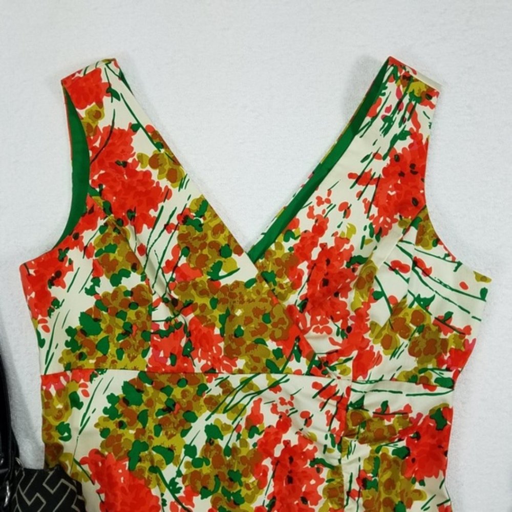 Donna Ricco Cotton Sleeveless Summer Dress - Picture 3 of 5